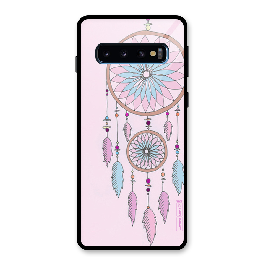 Pretty Dream Catcher Glass Back Case for Galaxy S10