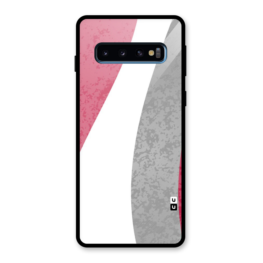 Pretty Flow Design Glass Back Case for Galaxy S10