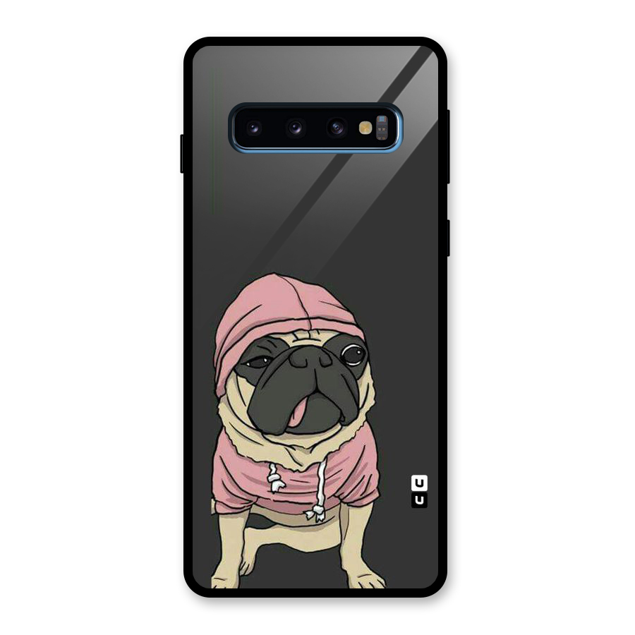 Pug Swag Glass Back Case for Galaxy S10