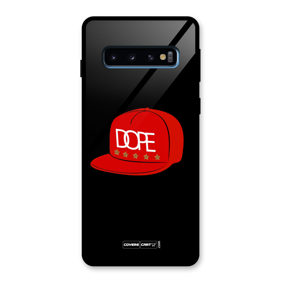 Raftaar Dope Glass Back Case for Galaxy S10