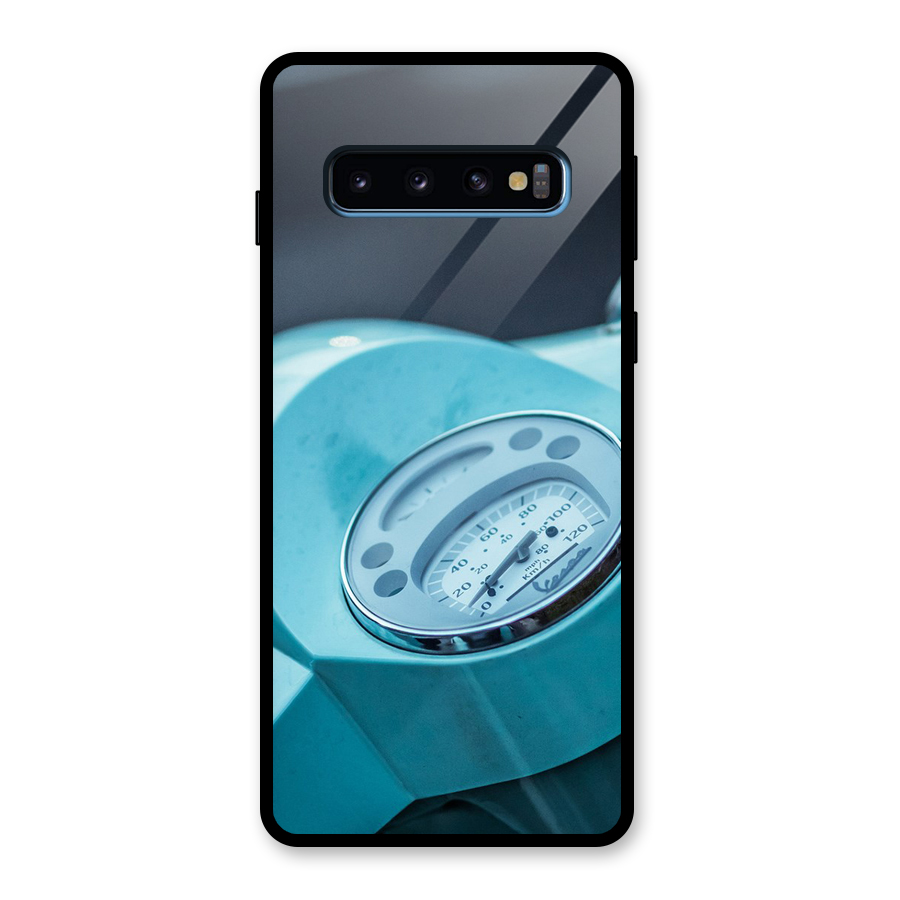 Scooter Meter Glass Back Case for Galaxy S10