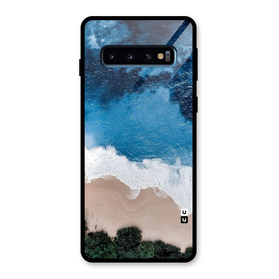 Seaside Glass Back Case for Galaxy S10