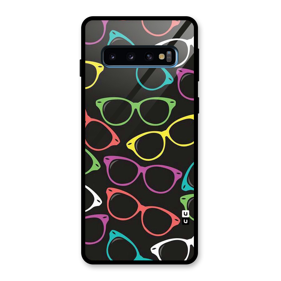 See Colours Glass Back Case for Galaxy S10