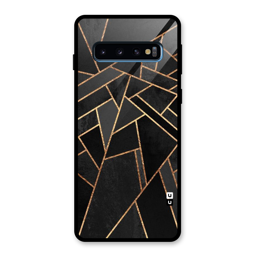 Sharp Tile Glass Back Case for Galaxy S10