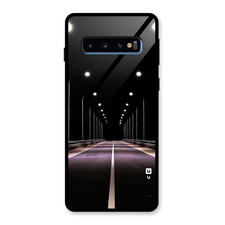 Street Light Glass Back Case for Galaxy S10