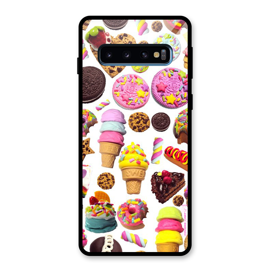 Sugar Rush Glass Back Case for Galaxy S10
