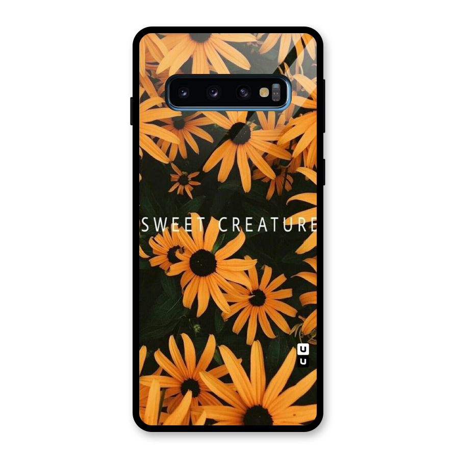 Sweet Creature Glass Back Case for Galaxy S10