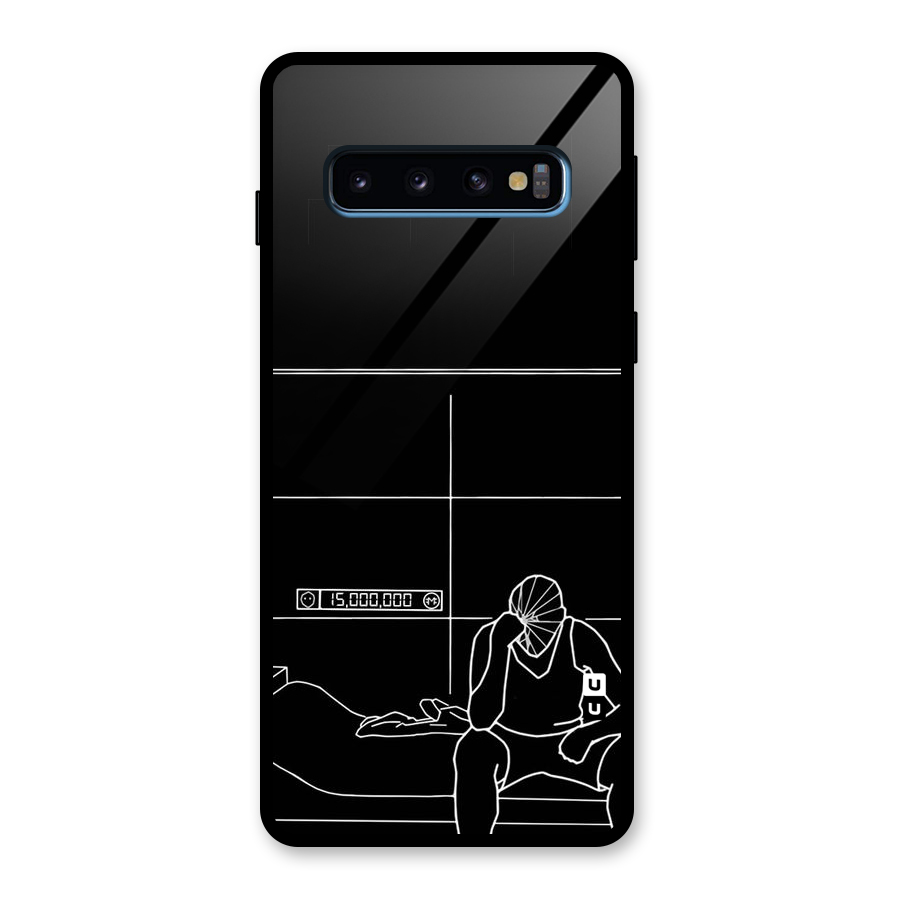Teen Merits Glass Back Case for Galaxy S10