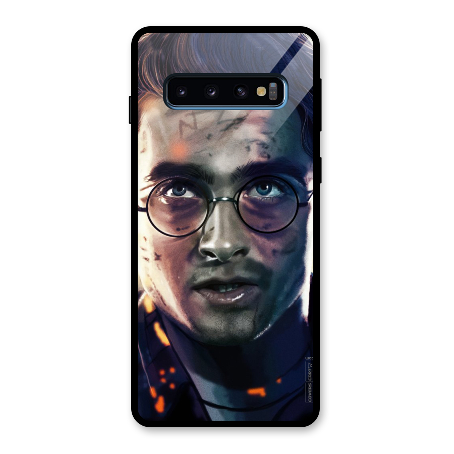 The Boy Who Lived Glass Back Case for Galaxy S10
