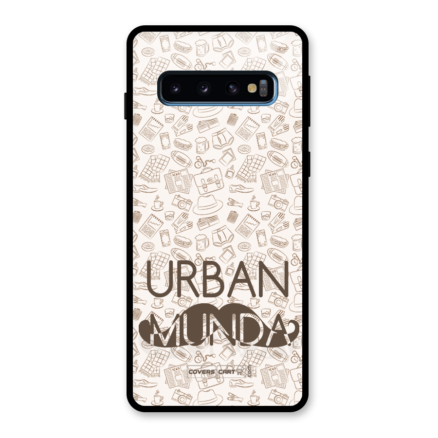 Urban Munda Glass Back Case for Galaxy S10