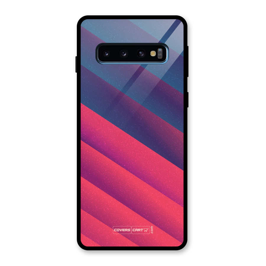 Vibrant Shades Glass Back Case for Galaxy S10