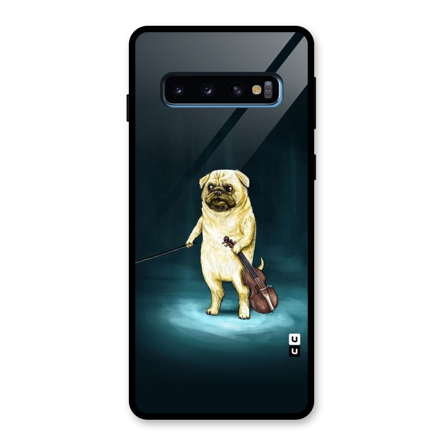 Violin Master Glass Back Case for Galaxy S10