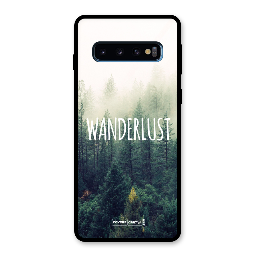 Wanderlust Glass Back Case for Galaxy S10