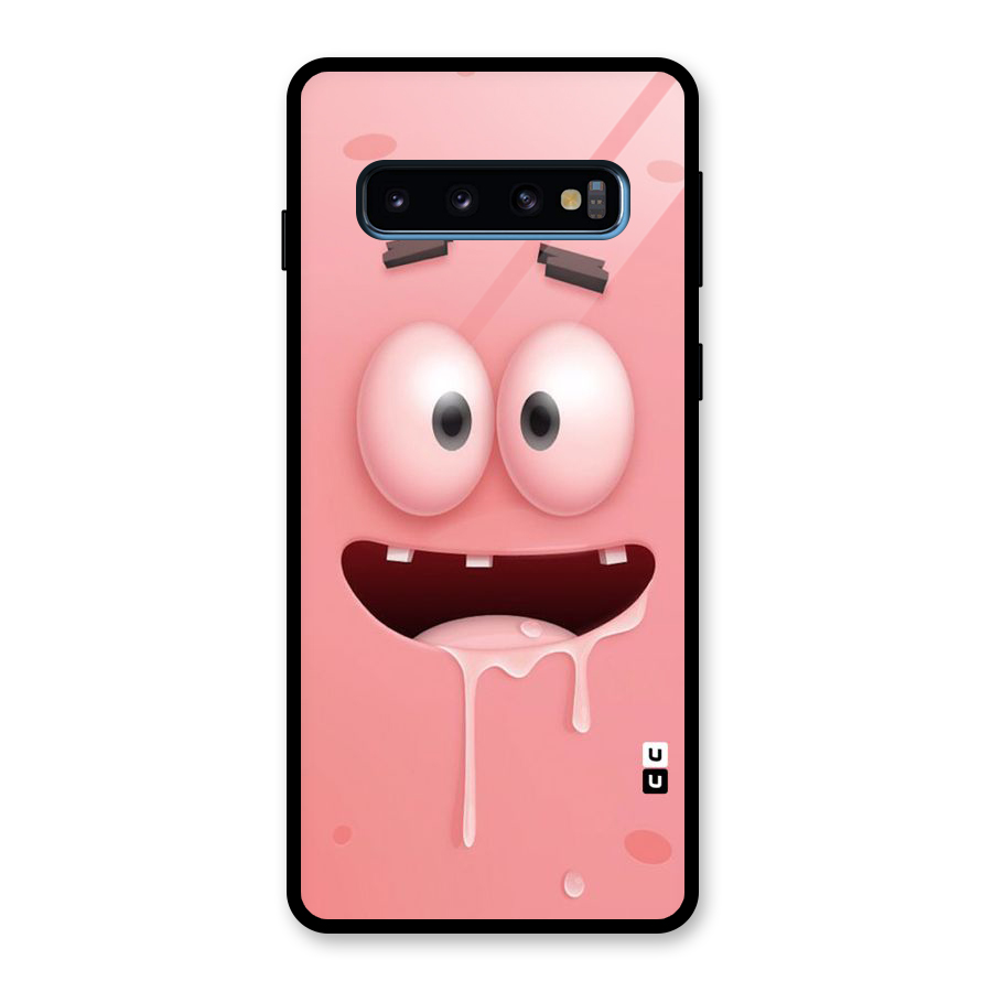 Watery Mouth Glass Back Case for Galaxy S10