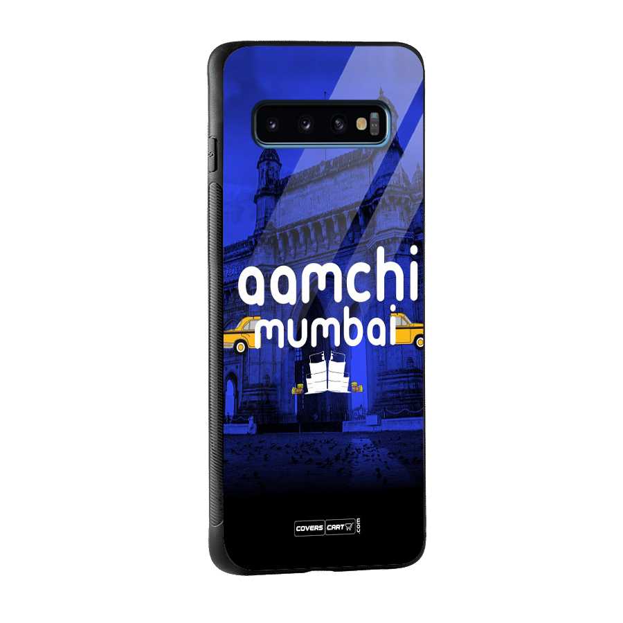 Aamchi Mumbai Glass Back Case for Galaxy S10