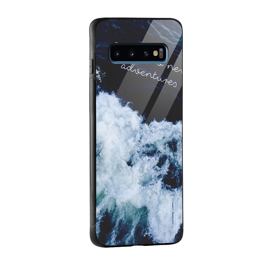 Adventures Glass Back Case for Galaxy S10