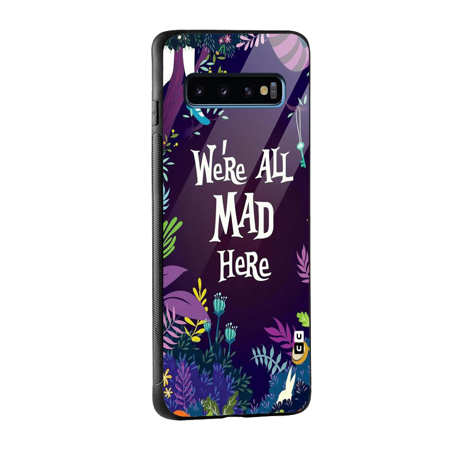 All Mad Glass Back Case for Galaxy S10