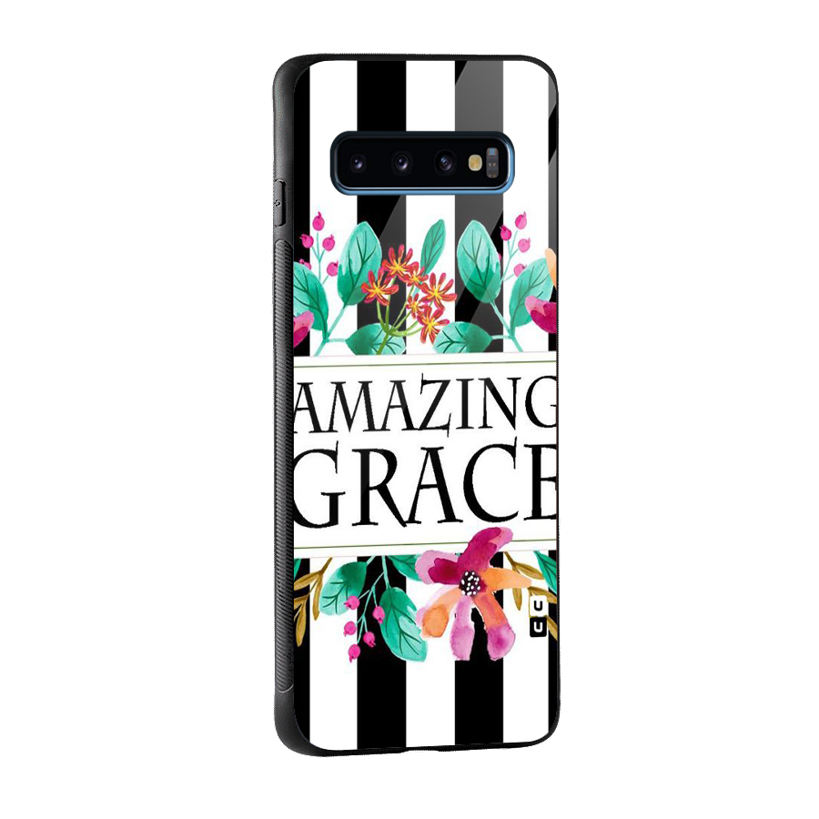Amazing Grace Glass Back Case for Galaxy S10
