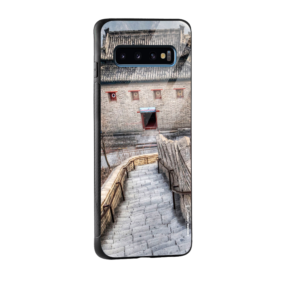 Ancient Strairs Glass Back Case for Galaxy S10