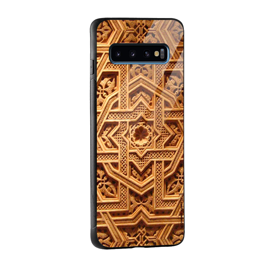 Archaic Wall Glass Back Case for Galaxy S10