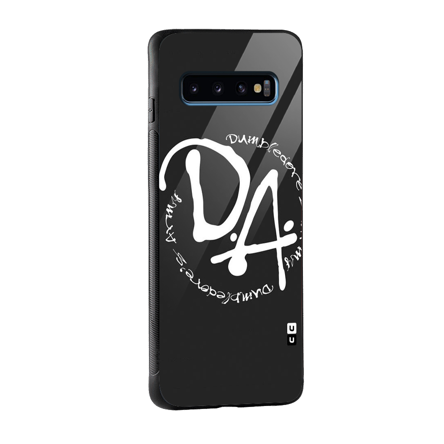 Army Strong Glass Back Case for Galaxy S10