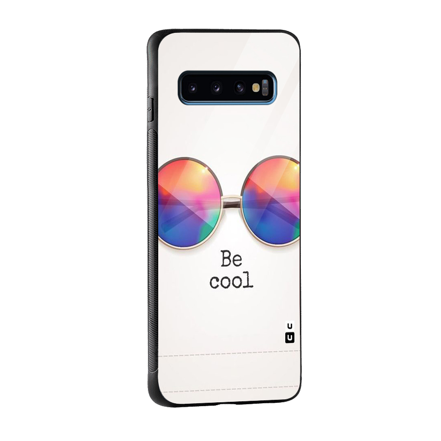 Be Cool Glass Back Case for Galaxy S10