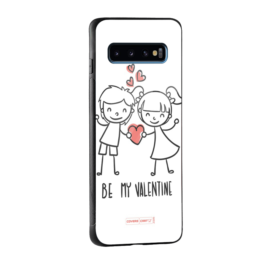 Be My Valentine Glass Back Case for Galaxy S10