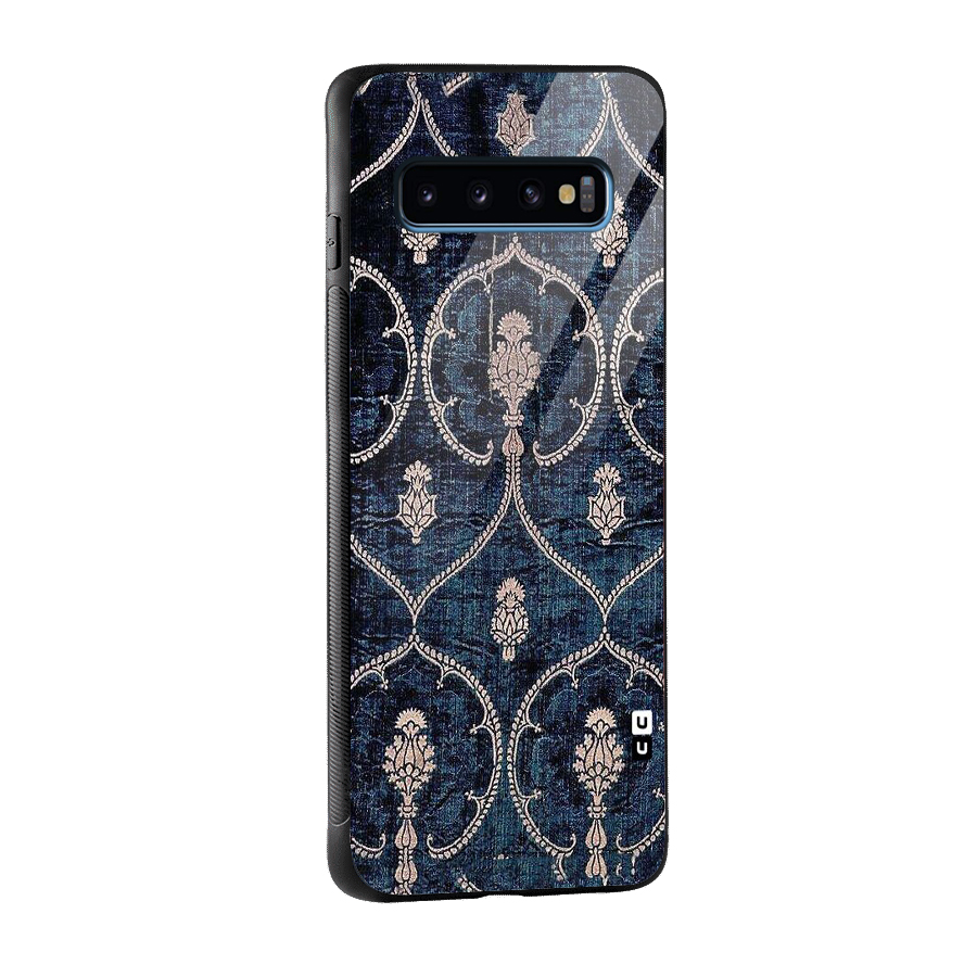 Blue Shade Rug Glass Back Case for Galaxy S10