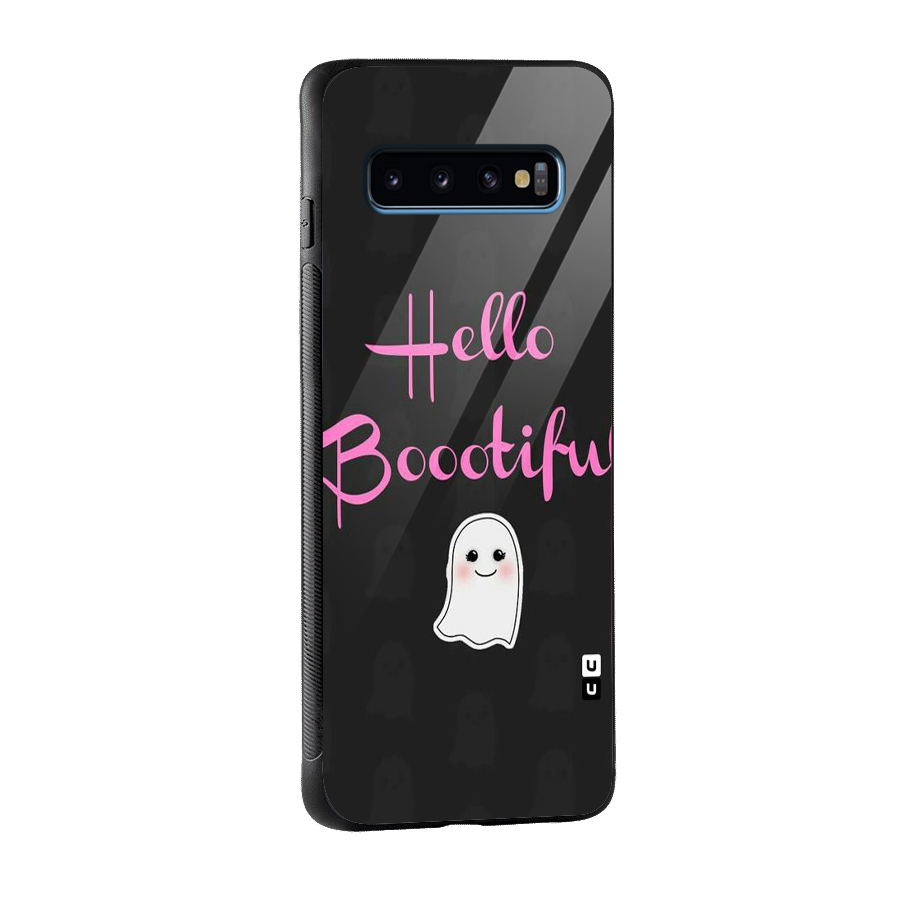 Boootiful Glass Back Case for Galaxy S10