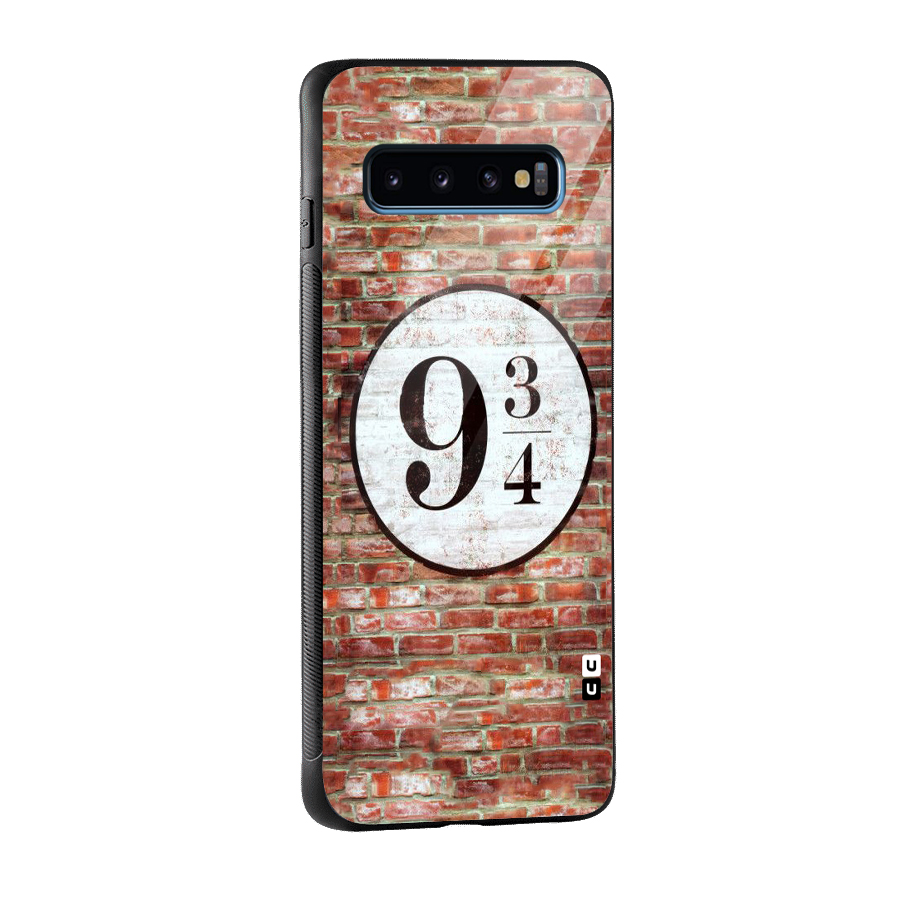 Brick Bang Glass Back Case for Galaxy S10