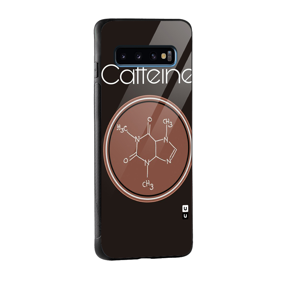 Caffeine Making Glass Back Case for Galaxy S10