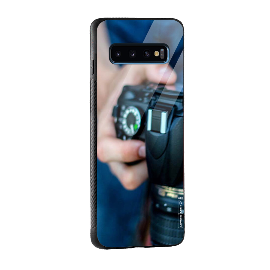 Camera Love Glass Back Case for Galaxy S10