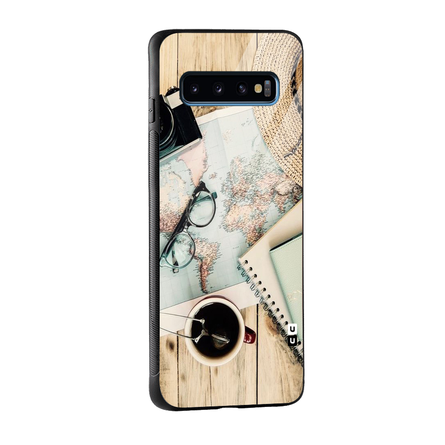 Camera Notebook Glass Back Case for Galaxy S10