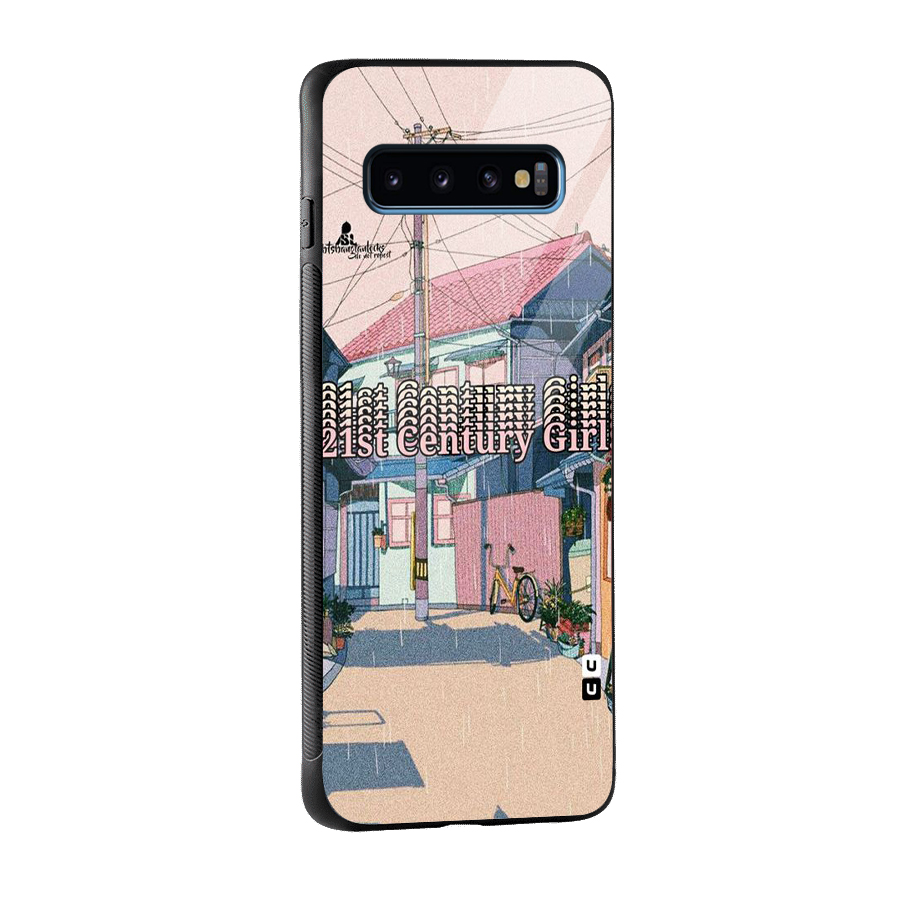 Century Girls Glass Back Case for Galaxy S10