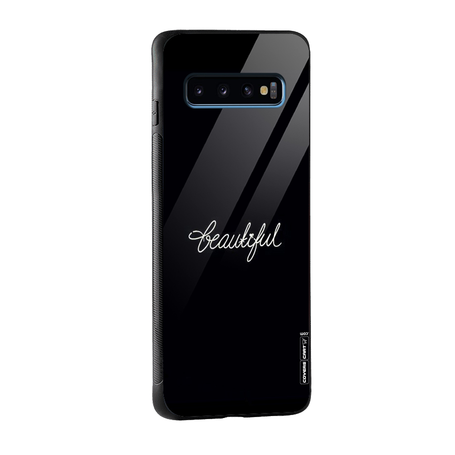 Classic Beautiful Glass Back Case for Galaxy S10