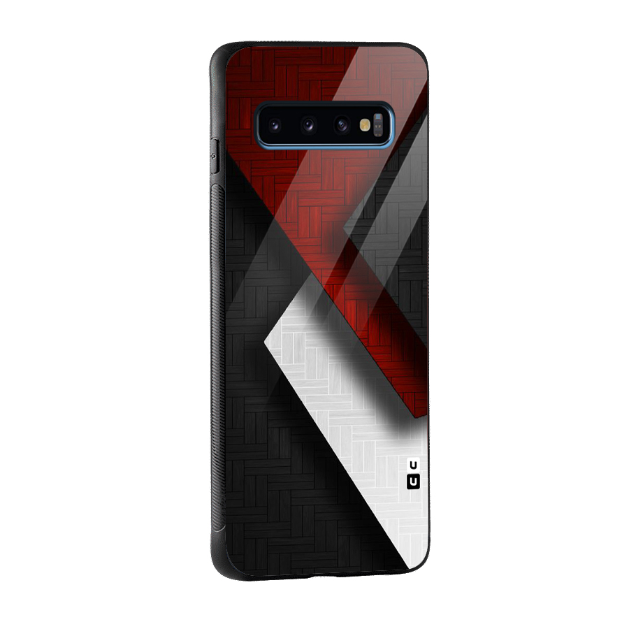 Classic Shades Design Glass Back Case for Galaxy S10