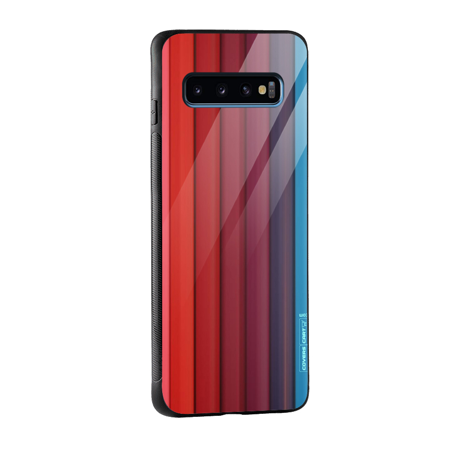 Colour Palette Glass Back Case for Galaxy S10