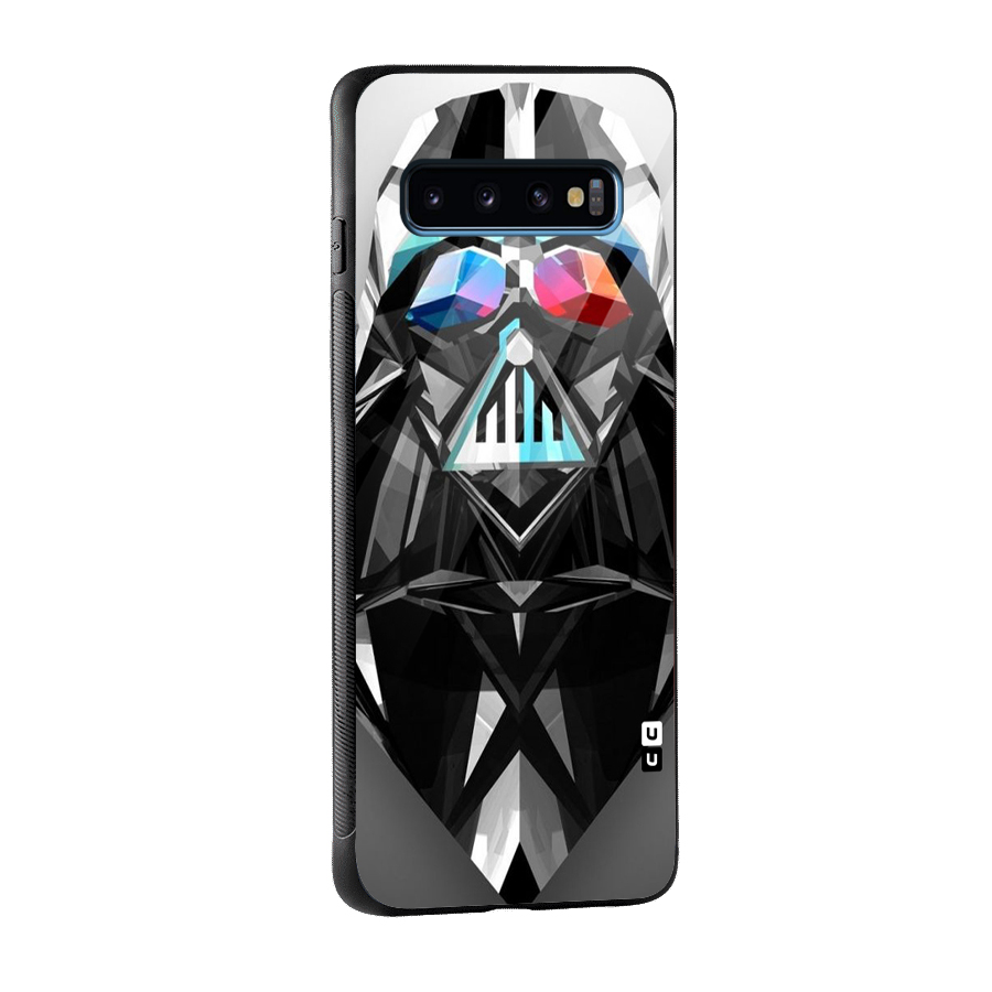 Crystal Robot Glass Back Case for Galaxy S10