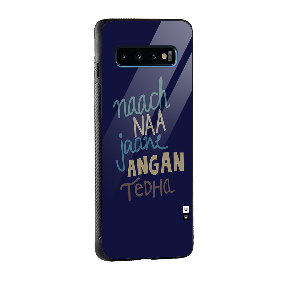 Dance Words Glass Back Case for Galaxy S10