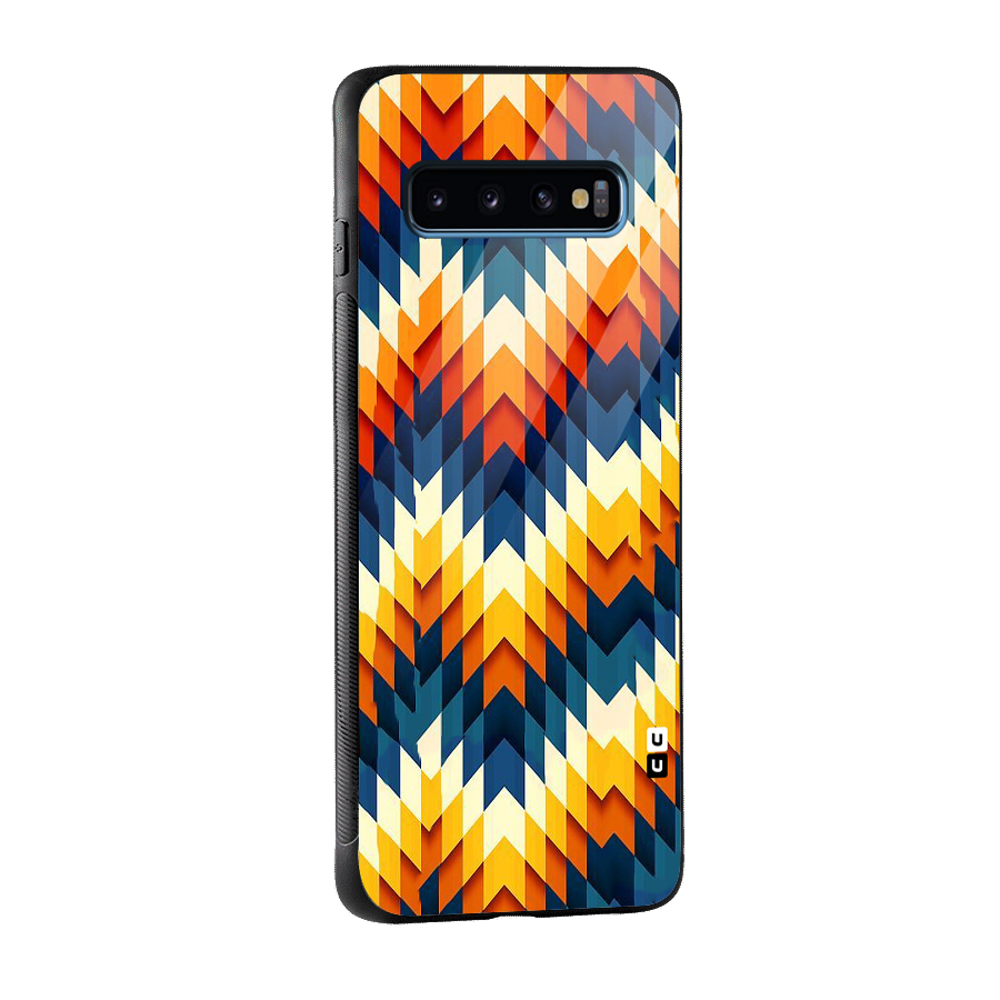 Delightful Design Glass Back Case for Galaxy S10