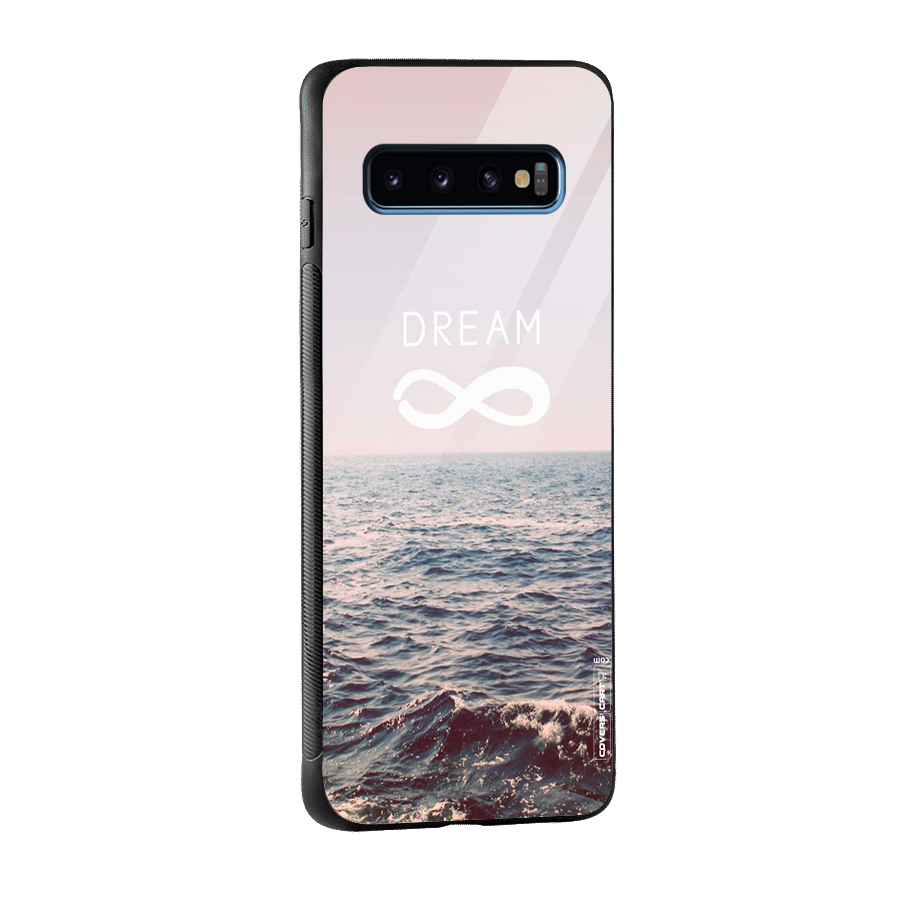 Dream Infinity Glass Back Case for Galaxy S10