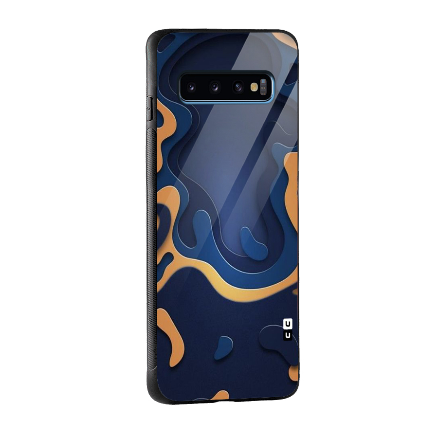 Drops Flow Glass Back Case for Galaxy S10