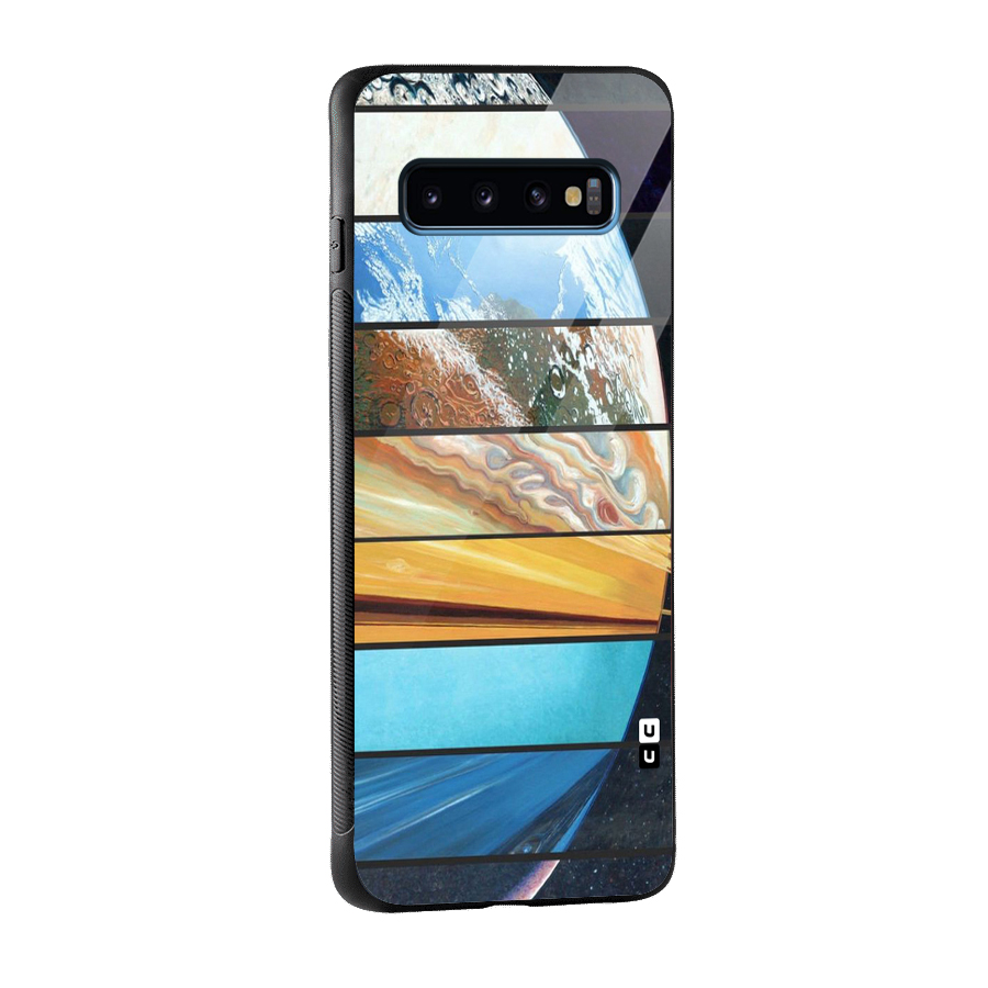 Earthly Design Glass Back Case for Galaxy S10