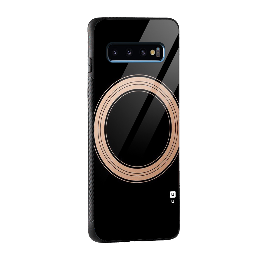 Elite Circle Glass Back Case for Galaxy S10