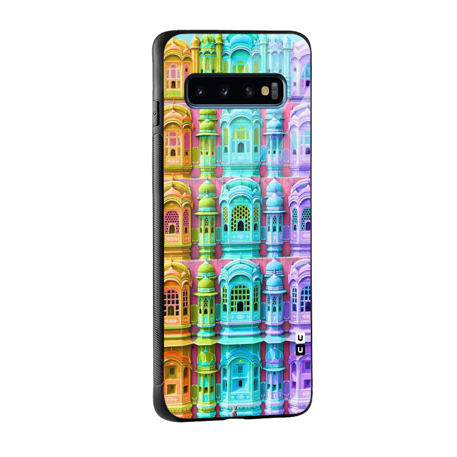 Fancy Architecture Glass Back Case for Galaxy S10