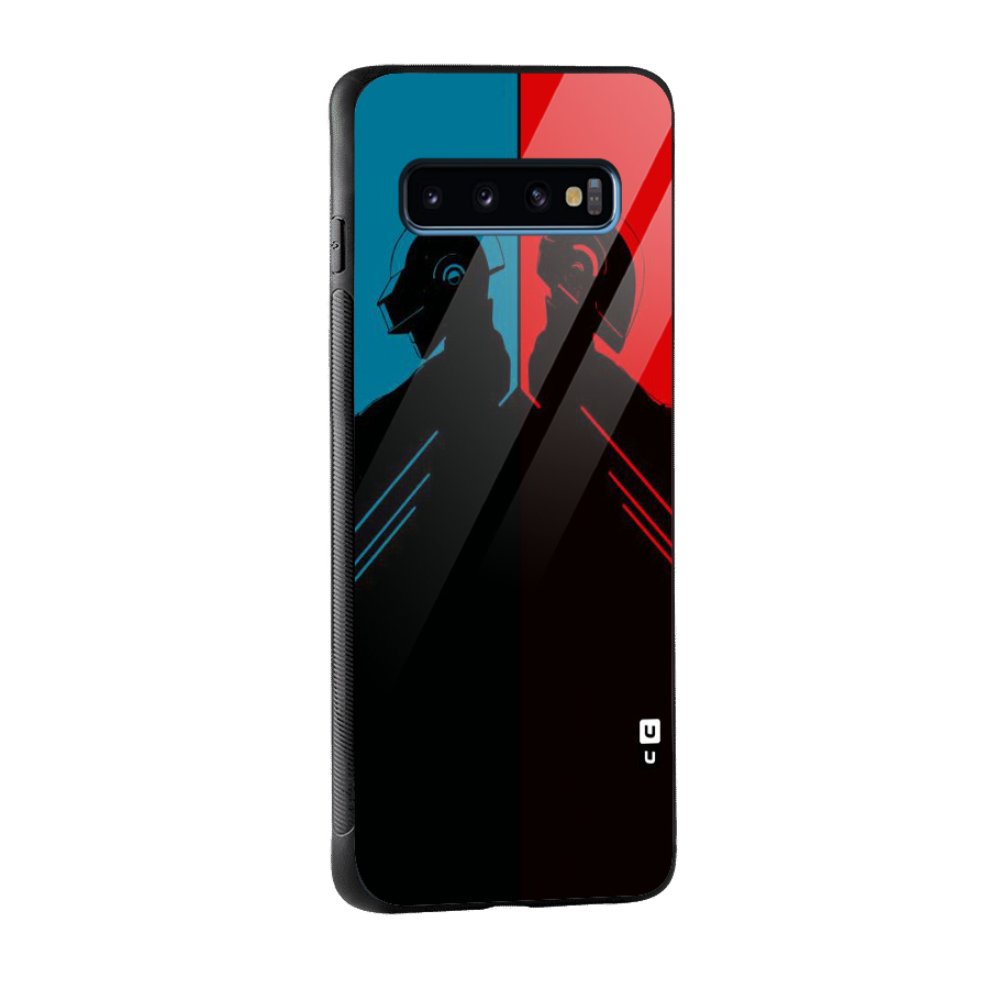 Fight Colours Glass Back Case for Galaxy S10