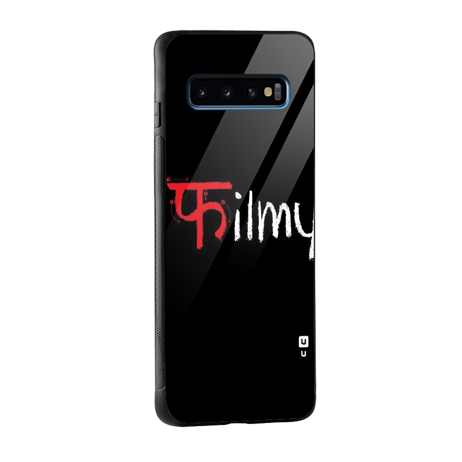 Filmy Glass Back Case for Galaxy S10
