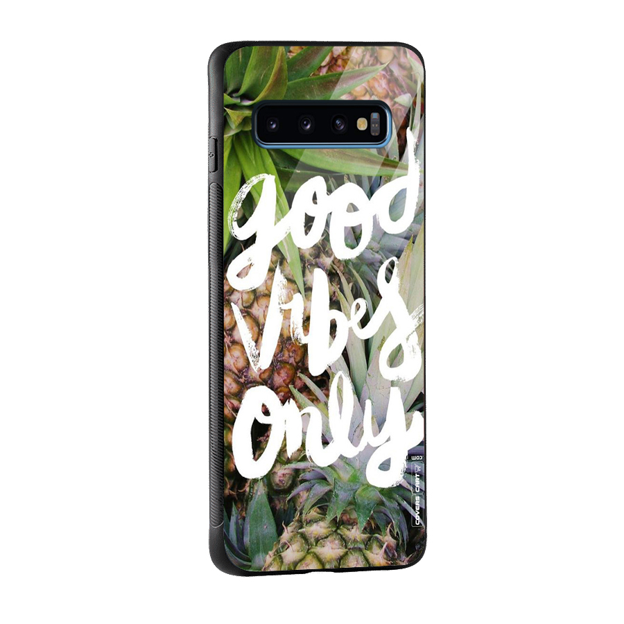 Forest Vibes Glass Back Case for Galaxy S10