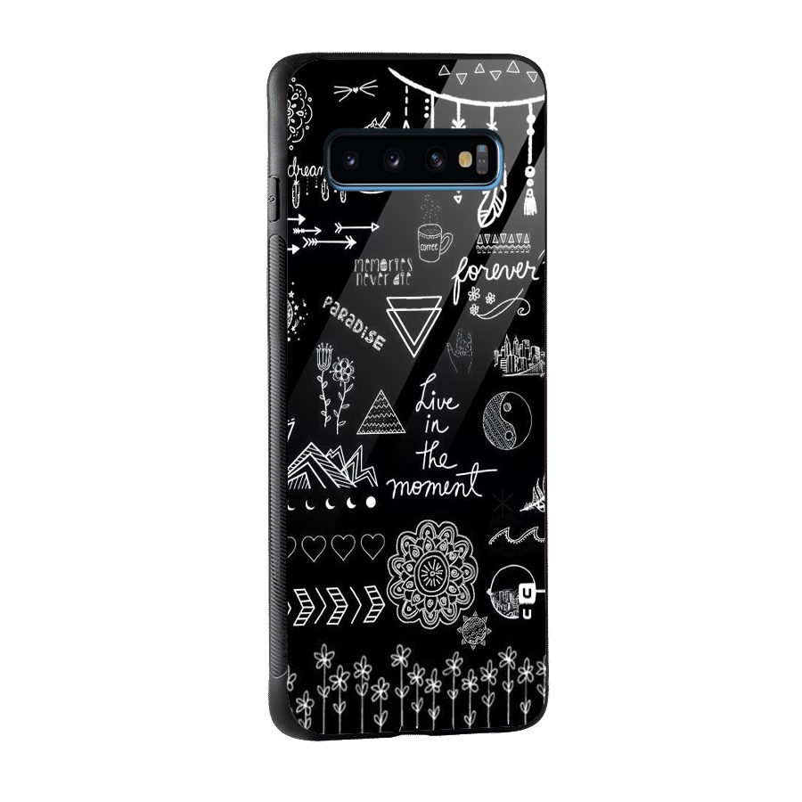 Forever Moment Glass Back Case for Galaxy S10