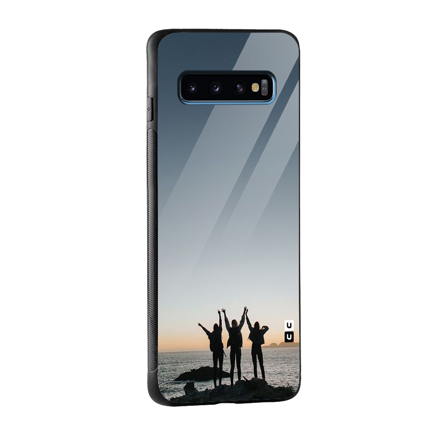 Friendship Glass Back Case for Galaxy S10